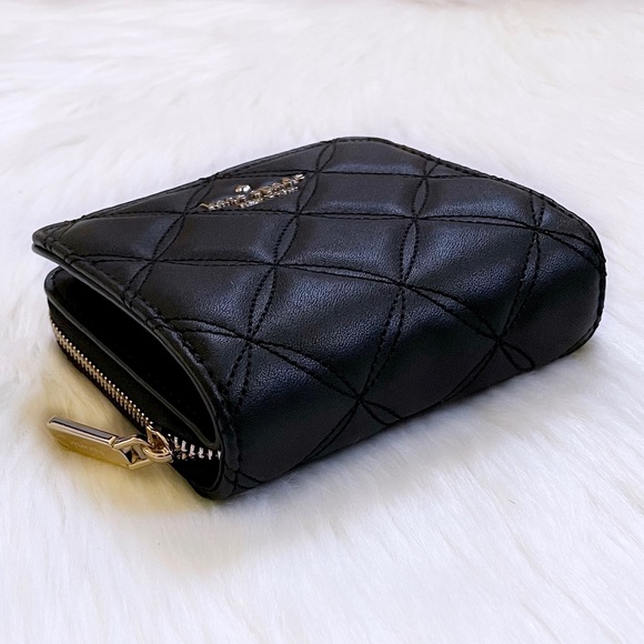 Kate Spade Natalia Small Zip Around Quilted Wallet - Picture 4 of 9